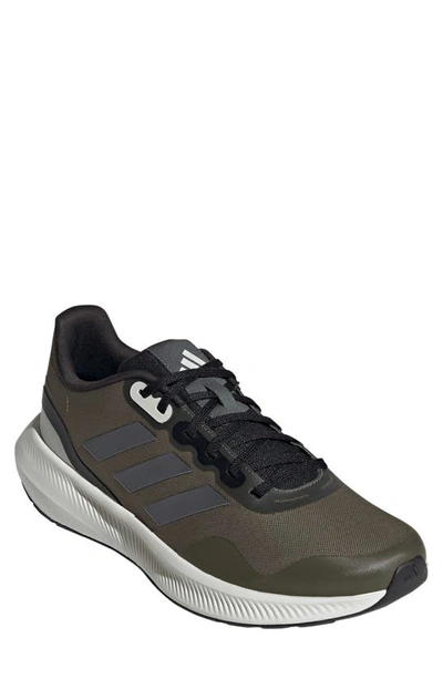 Adidas Originals Runfalcon 3.0 Sneaker In Olive/ Iron Met./ Orbit Grey