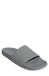 Adidas Originals Gender Inclusive Adilette Comfort Sport Slide Sandal In Grey/ Grey/ Grey