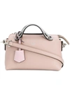 Fendi Leather Mini Handbag In Pink