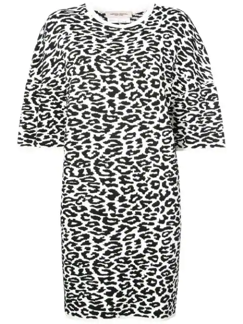 carolina herrera leopard dress