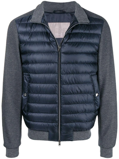 Herno Quilted Gilet - Blue