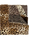 Pierre-louis Mascia Leopard Print Scarf - Brown