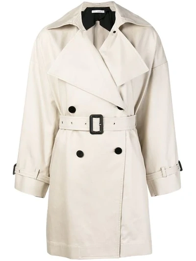 Iro Harper Trench Coat In Neutrals