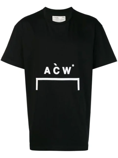 A-cold-wall* Logo T-shirt In Black
