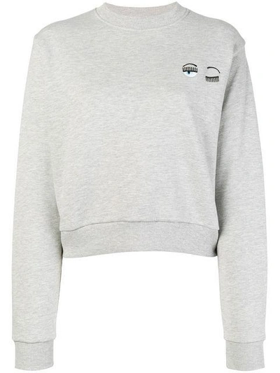 Chiara Ferragni Small Flirting Sweatshirt - Grey