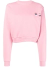 Chiara Ferragni Small Flirting Sweatshirt In Pink