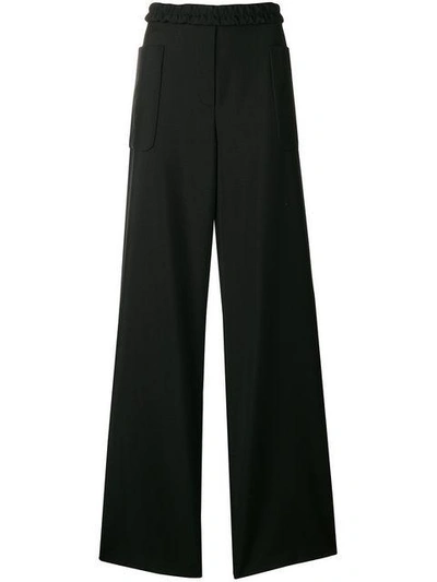 Jil Sander High-waisted Trousers - Black