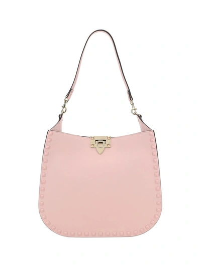 Valentino Garavani Shoulder Bags In Rose Quartz