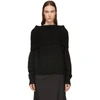 Acne Studios Turtleneck Wool And Mohair Sweater In Black