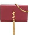 Saint Laurent Kate Tassel Bag - Red