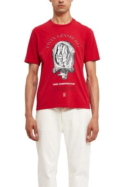 Undercover Opening Ceremony Twin Ginsberg Tee In Red