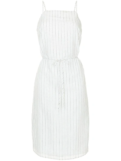 Suboo Tulum Striped Dress - White