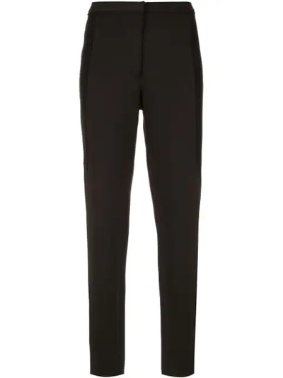 Mara Mac Panelled Skinny Trousers In Black