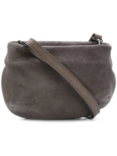 Marsèll Asymmetric Shoulder Bag - Grey