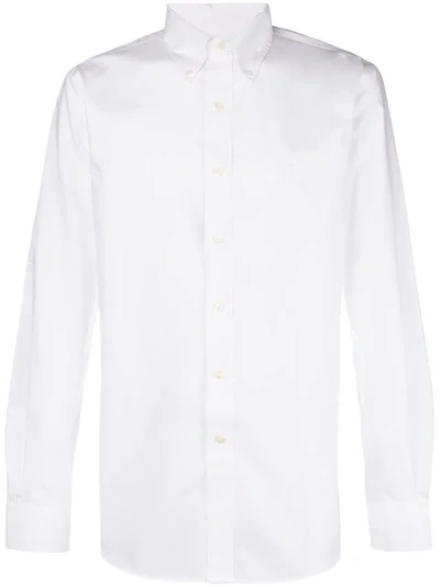 Ralph Lauren Long-sleeve Fitted Shirt In White
