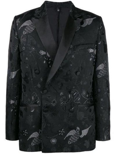 Christian Pellizzari Double-breasted Blazer - Black