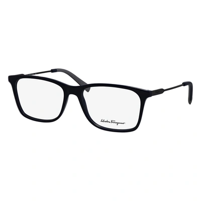 Ferragamo Sf 2876 439 55mm Mens Square Eyeglasses 55mm In White