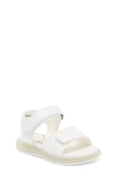 Blowfish Footwear Kids' Marloon Sandal In White Glitter/ Pearl White