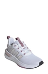 Adidas Originals Racer Tr23 Sneaker In White/ Zero Met./ Orchid
