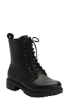 Alegria By Pg Lite Water Resistant Lug Sole Bootie In Raven
