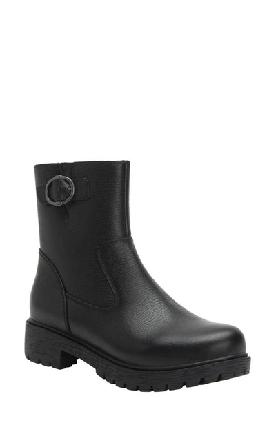 Alegria By Pg Lite Lug Sole Bootie In Coal