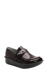 Alegria By Pg Lite Rocker Loafer In Black Cherry