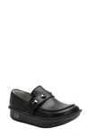 Alegria By Pg Lite Rocker Loafer In Black Gloss