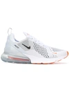 Nike Men's Air Max 270 Casual Sneakers From Finish Line In White