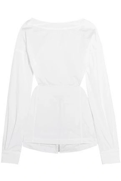Victoria Beckham Woman Long Sleeved Top White