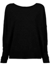 Nili Lotan Odeya Cashmere Sweater In Black