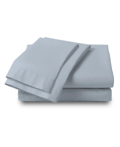 Color Sense 300-thread Count Cotton Ultra-soft Crease-resistant Pillowcases, King In Blue
