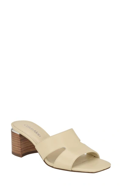 Calvin Klein Valery Sandal In Ivory