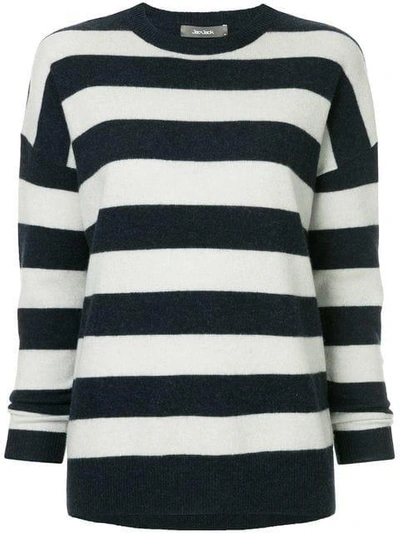 Jac + Jack Jac+ Jack Paterson Stripe Sweater - Blue