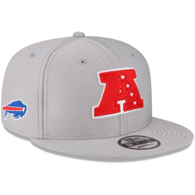 New Era Grey Buffalo Bills 2024 Pro Bowl 9fifty Adjustable Snapback Hat