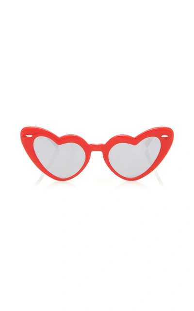 Takesh M'o Exclusive Jadore Sunglasses In Red