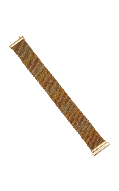 Carolina Bucci Sfumato Classic All Gold Woven Bracelet