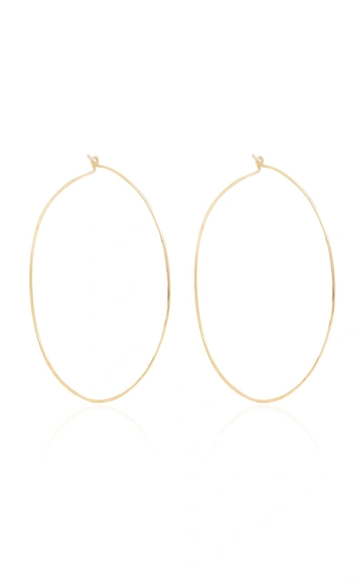 Zoë Chicco 14k Extra Large Hammered Hoops In Gold