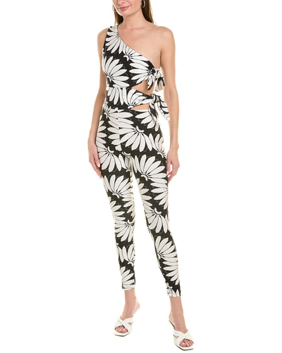 Farm Rio Copacabana Jumpsuit In Black