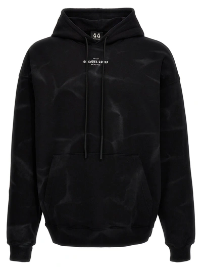 44 Label Smoke Sweatshirt In Black