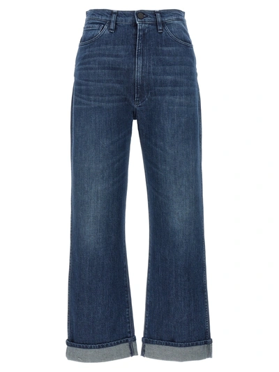 3x1 Claudia Extreme Jeans In Blue