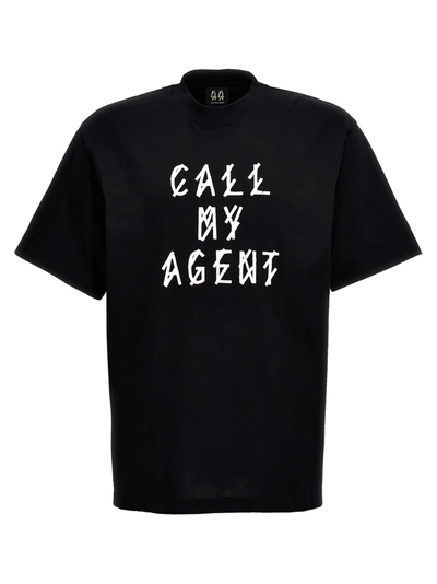 44 Label Agent T-shirt In Black