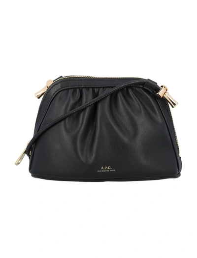 Apc A.p.c. Small Ninon Bag In Black