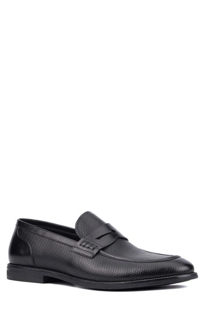 Vintage Foundry Adamson Penny Loafer In Black