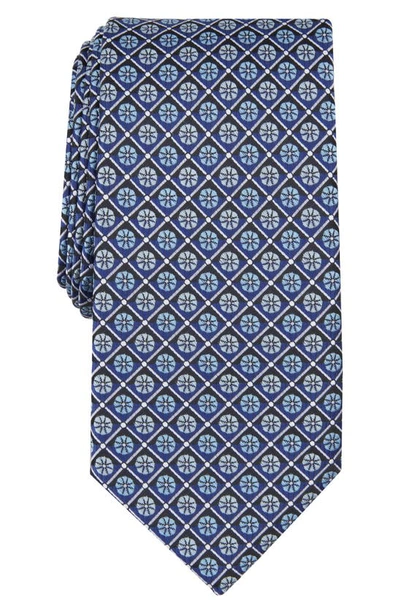 Savile Row Co Cage Neat Tie In Navy