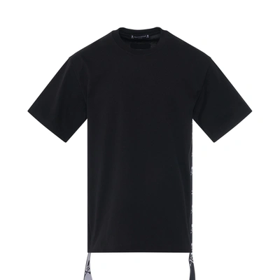 Mastermind Japan Logo Jacquard Tape T-shirt In Black