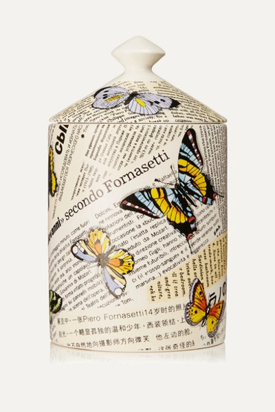 Fornasetti Ultime Notizie Scented Candle, 300g In Colorless