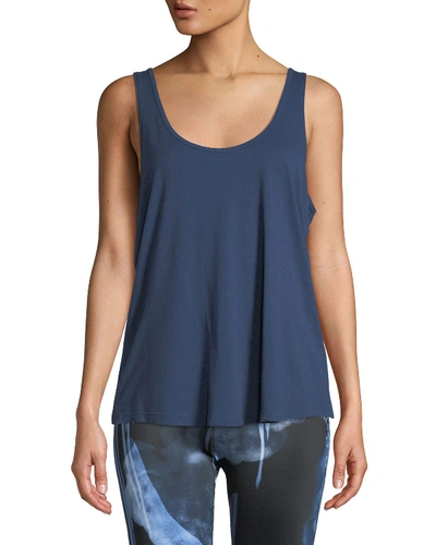 Beyond Yoga Moonrise Strappy-back Active Tank In Navy