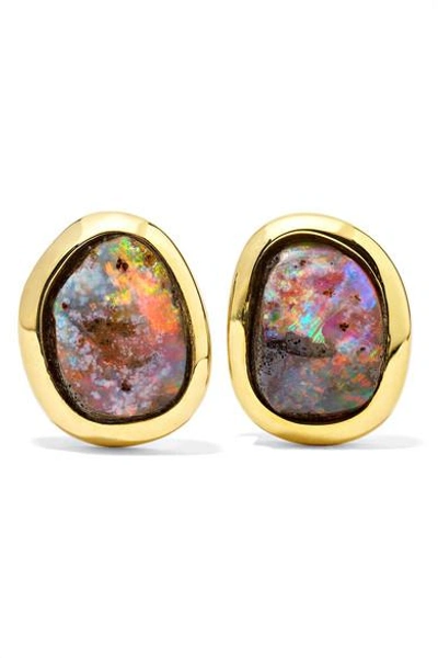 Kimberly Mcdonald 18-karat Gold Opal Earrings