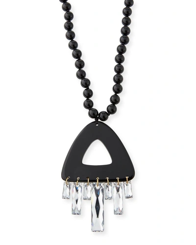 Nest Jewelry Crystal Drop Pendant Necklace