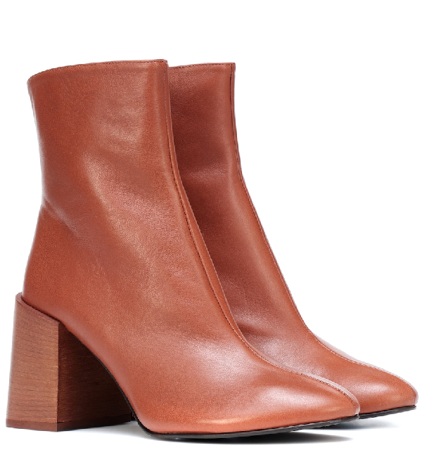 acne studios deconstructed boots